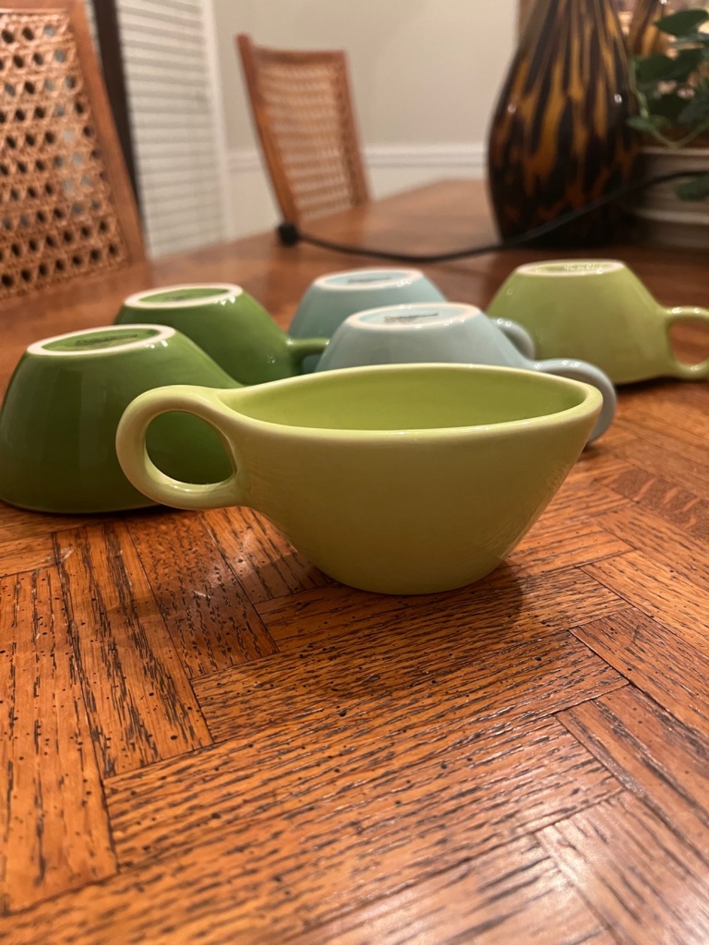 Crate&Barrel 6 individual creamers by B. Eigen